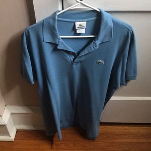 Lacoste Polo Shirt Size 5 ( Medium) Blue